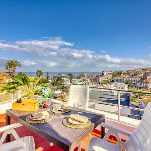 Apartamento Spacious Penthouse With King-size Bed, Huge Terrace, Ocean & Teide View, Puerto de la Cruz (Tenerife)